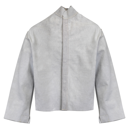 Jachete | Bluze ignifuge - Jacheta protectie sudura Rock Safety SPARKIT-CT, piele spalt de bovina