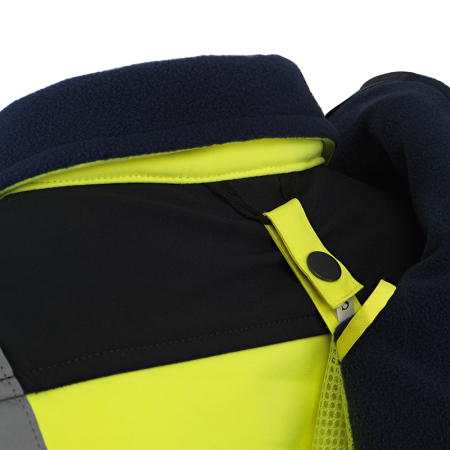 Jacheta de iarna softshell reflectorizanta Rock Safety WIZARD, 100% poliester, 290 gr/mp [9]