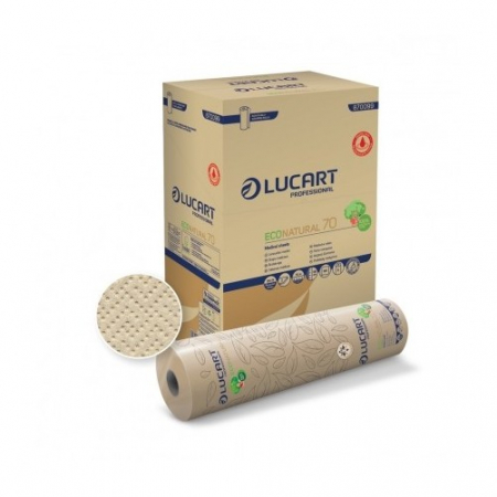 Rola de hartie medicala Lucart ECONATURAL 70 JOINT, 59x37cm [2]