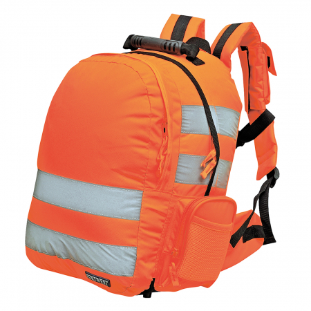 Echipamente speciale de protectie - Rucsac Portwest B904 Hi-Vis QUICK Release, 100% poliester 600D, 260 gr