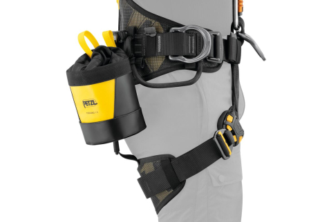 Sac scule Petzl TOOLBAG 1,5L S047Ba00, compatibil cu INTERFAST si carabiniera DJINN, prindere pe ham [3]