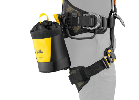 Sac scule Petzl TOOLBAG 3L S047Ba01, compatibil cu INTERFAST si carabiniera WALL, prindere pe ham [3]