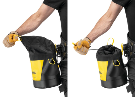 Sac scule Petzl TOOLBAG 6L S047Ba02, compatibil cu INTERFAST si carabiniera DJINN, prindere pe ham [3]