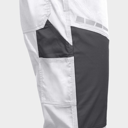 Pantaloni salopeta cu pieptar Stenso EOS STRETCH, 65% poliester, 32% bumbac, 3% spandex, 210 gr/mp [6]