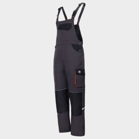 Pantaloni salopeta cu pieptar matlasata de iarna Stenso KASTOR T/C WINTER, tercot 35/65, 270 gr/mp [1]