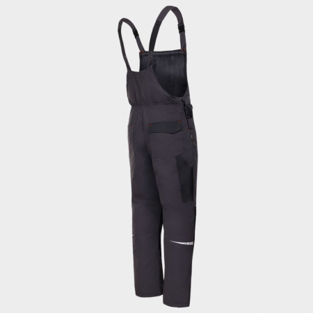 Pantaloni salopeta cu pieptar matlasata de iarna Stenso KASTOR T/C WINTER, tercot 35/65, 270 gr/mp [2]