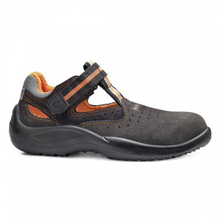 Incaltaminte de protectie - Sandale de protectie Base B0116 SUMMER S1P, cu bombeu metalic si lamela