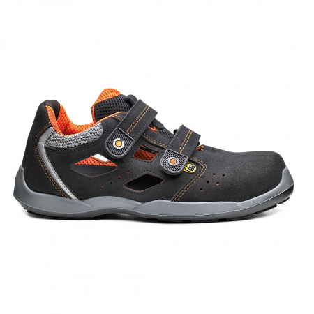 Incaltaminte de protectie - Sandale de protectie Base B0698 Judo S1P ESD, cu bombeu nemetalic si lamela