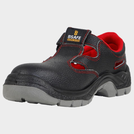 Sandale de protectie S1 (cu bombeu) - Sandale de protectie Bsafe TOLEDO BS S1 SRC, cu bombeu metalic