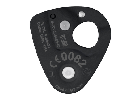 Scripete cu blocare Petzl NANO TRACTION P053Aa01, eficienta 91%, compatibil cu carabinera ROCHA si ATTACHE [2]