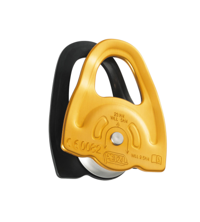 Scripeti - Scripete cu rulment Petzl MINI P59A, eficienta 91%, compatibil cu carabiniera ROCHA si OK