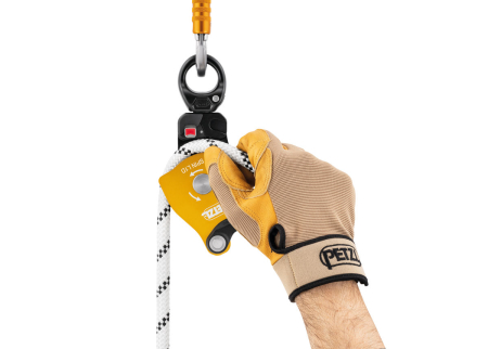 Scripete cu rulment Petzl SPIN L1D P001Aa00, eficienta 93%, cu sistem anti rotatie integrat [3]