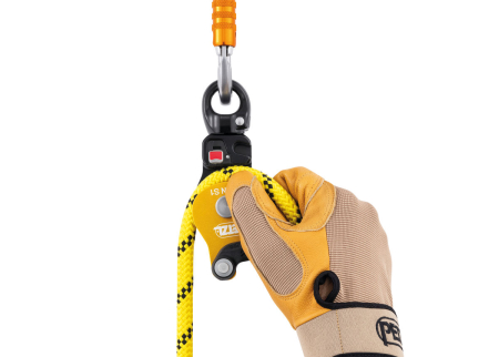 Scripete cu rulment Petzl SPIN S1 P002Aa00, eficienta 91%, cu sistem anti rotatie integrat [2]