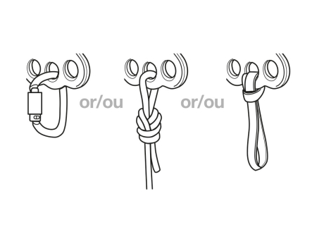 Scripete dublu cu rulment Petzl REEVE P005Aa00, eficienta95%, pentru operatiuni de salvare [4]