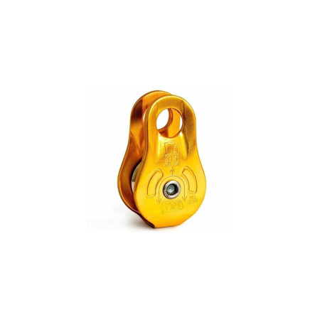Scripete pe bucsa Petzl FIXE P05So, eficienta 71%, compatibil cu carabiniera OK si WILLIAM [2]
