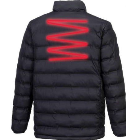 Scurta de iarna vatuita incalzita Portwest ULTRASONIC HEATED TUNNEL S547, 100% poliester, 260g, baterii reincarcabile [1]