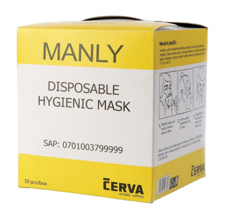 Semi masca igienica de unica folosinta Cerva MANLY [1]