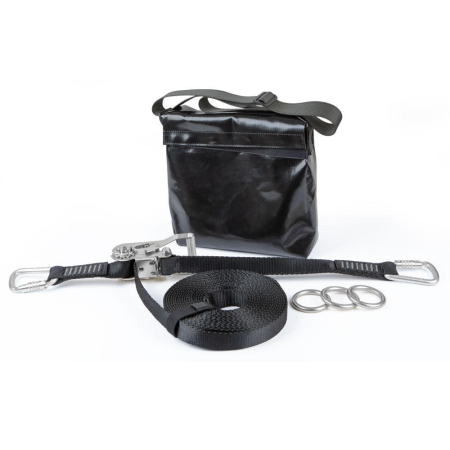 Linia vietii temporara - Sistem de asigurare temporar Vertiqual RAINBOW X, linia vietii, 10 metri + 1 inel