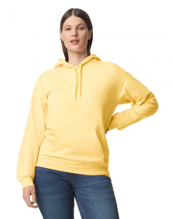 Imbracaminte de lucru - Hanorac cu gluga dama Gildan GISF500 SOFTSTYLE MIDWEIGHT, 80% bumbac, 20% poliester, 285 gr/mp