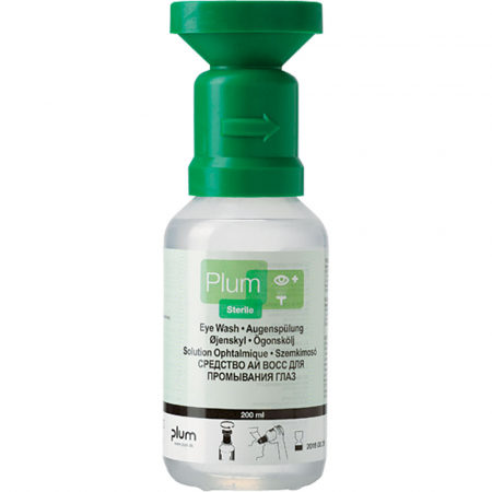 Solutie sterila de clatire a ochilor PLUM, 500 ml [2]