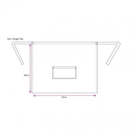 Sort in talie Portwest BAR S845,  65% poliester, 35% bumbac, 190g [1]