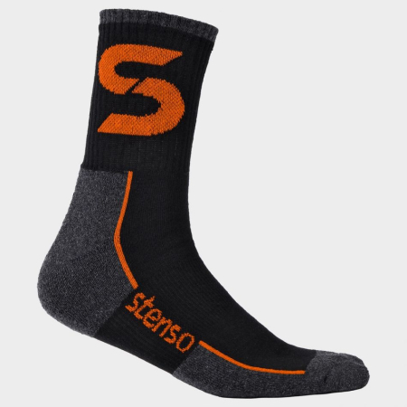 Sosete Stenso, 80% bumbac, 13% poliamida, 7% elastan [1]