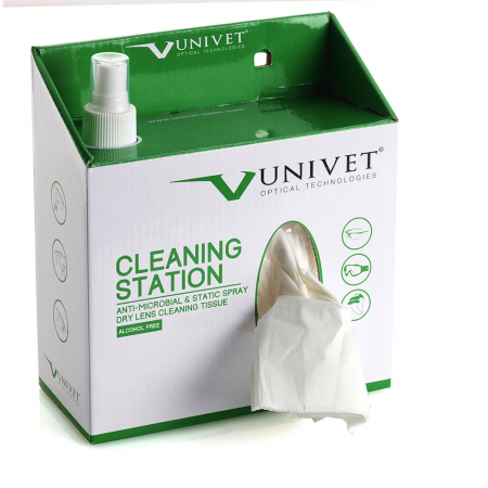 Accesorii echipamente protectie - Statie de curatare pentru ochelari Univet 3QL002