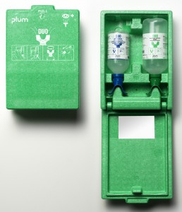 Prim ajutor | Securitatea muncii - Statie de prim ajutor pentru clatirea ochilor Plum DUO COMBI STATION