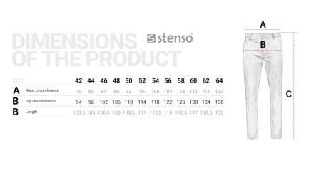 Stenso Pantaloni costum de barbati STENSO CHINO ALBASTRU iNCHIS [1]