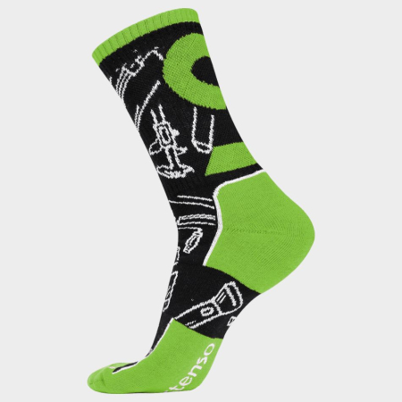 Sosete Stenso MECHANIC, 80% bumbac, 13% poliamida, 7% elastan [3]