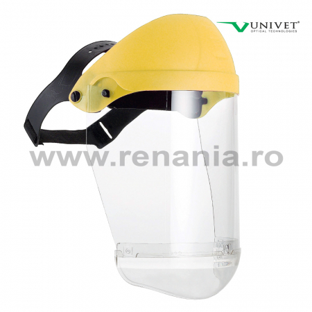Suport si ecran viziera de protectie Univet GRINDER, transparent [2]