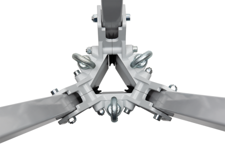 Trepied Ikar DB-A3, 24kg, max. 2 pers, max. 300kg, deschidere 95-220cm, compatibil cu troliu IKLW , PLW si opritor de cadere HRA [1]