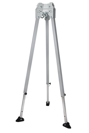 Trepiezi | Trolii pentru lucru in puturi | canale - Trepied Ikar DB-A3, 24kg, max. 2 pers, max. 300kg, deschidere 95-220cm, compatibil cu troliu IKLW , PLW si opritor de cadere HRA