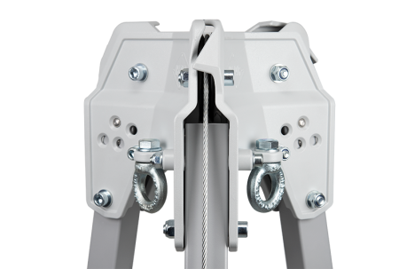 Trepied Ikar DB-A3, 24kg, max. 2 pers, max. 300kg, deschidere 95-220cm, compatibil cu troliu IKLW , PLW si opritor de cadere HRA [2]