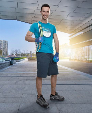 Tricou clasic Ardon CONSTRUCT, 95% bumbac - 5% elastan, 180 gr/mp [1]