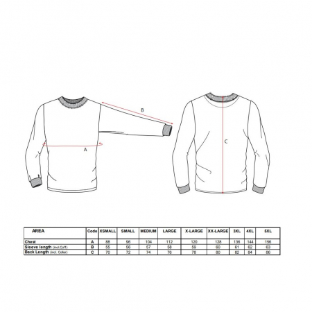 Tricou clasic cu maneca lunga ignifug Portwest FR11, antistatic, 60% modacrilic, 39% Bumbac, 1% fibra carbon, 200 gr/mp [1]