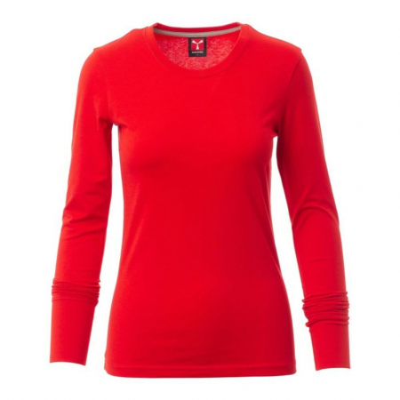 Imbracaminte de lucru - Tricou clasic cu maneca lunga Payper PINETA LADY, 100% bumbac, 165 gr/mp