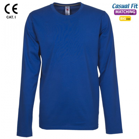 Tricou clasic cu maneca lunga PayperPINETA, 100% bumbac, 165 gr/mp [0]