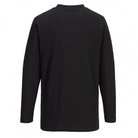 Tricou clasic cu maneca lunga Portwest B196, 100% bumbac, 195 gr/mp [1]
