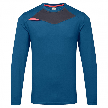 Imbracaminte de lucru - Tricou clasic cu maneca lunga Portwest DX415, 100% poliester, 150 gr/mp