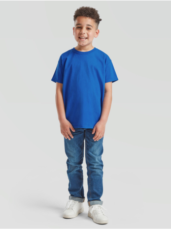 Tricou clasic cu maneca scurta pentru copii Fruit of the Loom KIDS VALUEWEIGHT T, 100% bumbac, 165 gr/mp [29]
