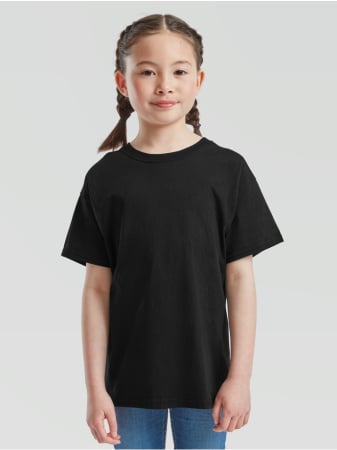 Tricou clasic cu maneca scurta pentru copii Fruit of the Loom KIDS VALUEWEIGHT T, 100% bumbac, 165 gr/mp [32]