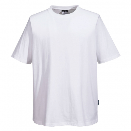 Imbracaminte de lucru - Tricou clasic cu maneca scurta Portwest C195 CHEF MeshAir, 100% bumbac, 195 gr/mp