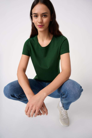 Tricou clasic dama iDeal Basic IDEAL190 LADIES, 100% bumbac, 185 g/mp [8]