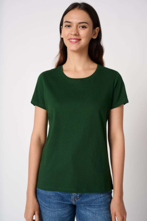 Tricou clasic dama iDeal Basic IDEAL190 LADIES, 100% bumbac, 185 g/mp [1]