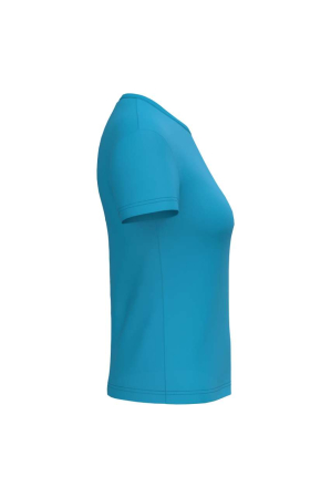Tricou clasic dama iDeal Basic IDEAL190 LADIES, 100% bumbac, 185 g/mp [1]