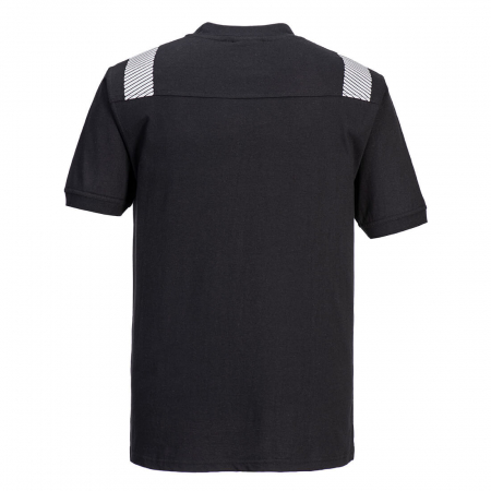 Tricou clasic de protectie ignifuga Portwest FR712, 60% modacrilic, 39% bumbac, 1% fibre carbon, 200 gr/mp [1]
