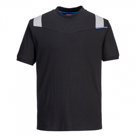 Tricouri ignifuge - Tricou clasic de protectie ignifuga Portwest FR712, 60% modacrilic, 39% bumbac, 1% fibre carbon, 200 gr/mp