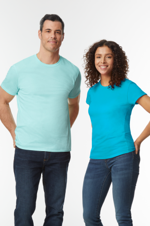 Tricou clasic Gildan GI980 SOFTSTYLE, 100% bumbac, 153 gr/mp [5]