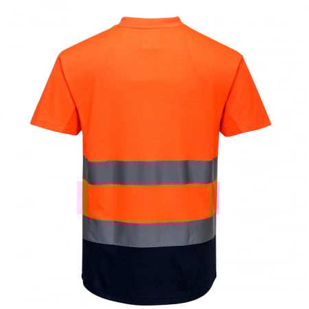 Tricou clasic reflectorizant Portwest C395, 55% bumbac, 45% poliester, 175 gr/mp [1]